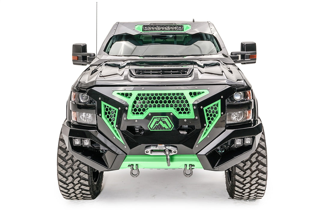 Fab Fours VC3050-B ViCowl; Uncoated/Paintable; Combines Roof Visor And Cowl; [AWSL]; - Truck Part Superstore