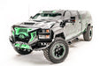 Fab Fours VC3050-B ViCowl; Uncoated/Paintable; Combines Roof Visor And Cowl; [AWSL]; - Truck Part Superstore