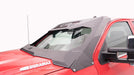 Fab Fours VC3100-1 ViCowl; 2 Stage Black Powder Coated; Combines Roof Visor And Cowl; - Truck Part Superstore