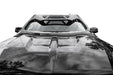 Fab Fours VC3800-1 ViCowl; 2 Stage Black Powder Coated; Combines Roof Visor And Cowl; - Truck Part Superstore