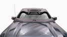 Fab Fours VC3900-B ViCowl; Uncoated/Paintable; Combines Roof Visor And Cowl; - Truck Part Superstore