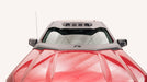 Fab Fours VC4000-B ViCowl; Uncoated/Paintable; Combines Roof Visor And Cowl; - Truck Part Superstore