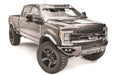 Fab Fours VC4100-1 ViCowl; 2 Stage Black Powder Coated; Combines Roof Visor And Cowl; - Truck Part Superstore
