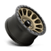 Fuel 1PC D60017908345 D600 17X9 6X5.5 MT-BRNZ-BBR -12MM - Truck Part Superstore