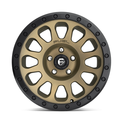 Fuel 1PC D60017858350 D600 17X8.5 6X5.5 MT-BRNZ-BBR 07MM - Truck Part Superstore