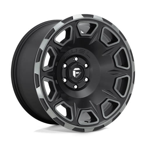 Fuel 1PC D68617907545 D686 17X9 5X5.0 MT-BLK-DDT -12MM - Truck Part Superstore