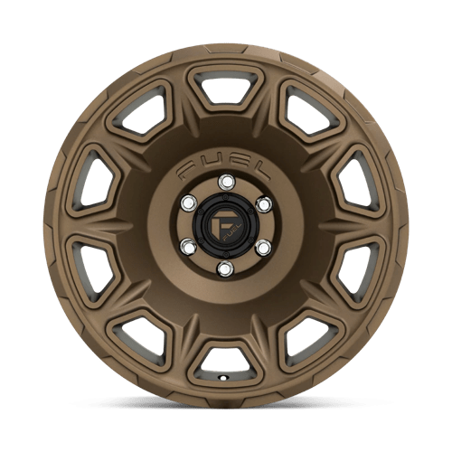 Fuel 1PC D68717908945 D687 17X9 6X135 MT-BRNZ -12MM - Truck Part Superstore