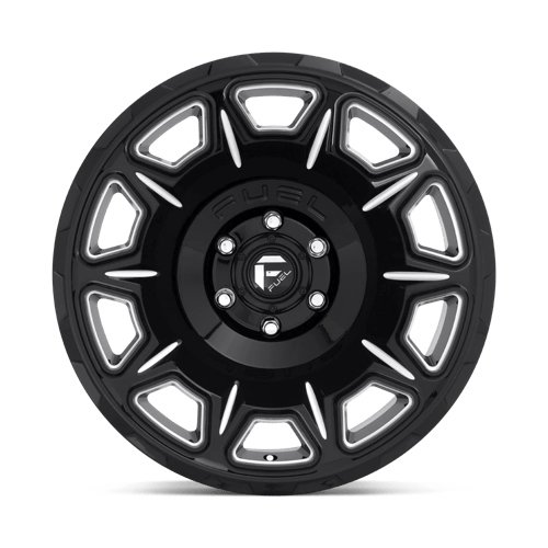 Fuel 1PC D68820008447 D688 20X10 6X5.5 GL-BLK-MIL -18MM - Truck Part Superstore