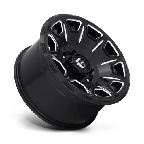 Fuel 1PC D68820001847 D688 20X10 8X180 GL-BLK-MIL -18MM - Truck Part Superstore