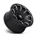 Fuel 1PC D68820001847 D688 20X10 8X180 GL-BLK-MIL -18MM - Truck Part Superstore