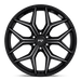 Niche 1PC M232240084+30 M232 24X10 6X5.5 GL-BLK-MIL 30MM - Truck Part Superstore