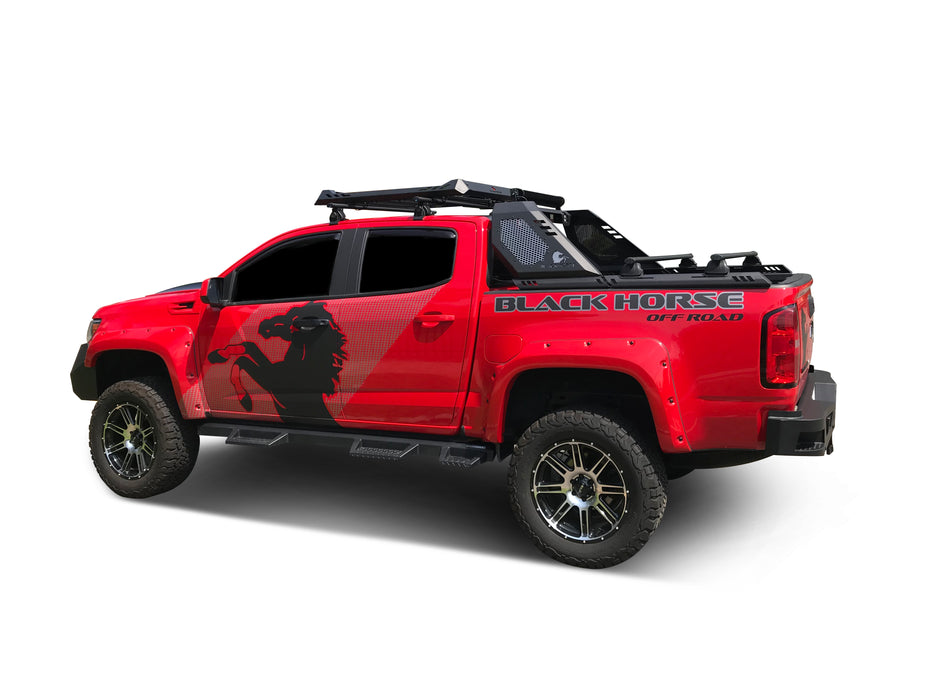 Black Horse Off Road VIRB05B Black Steel Modular - Truck Part Superstore