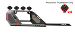 Black Horse Off Road VIRB07B-PLR Black Steel Modular - Truck Part Superstore