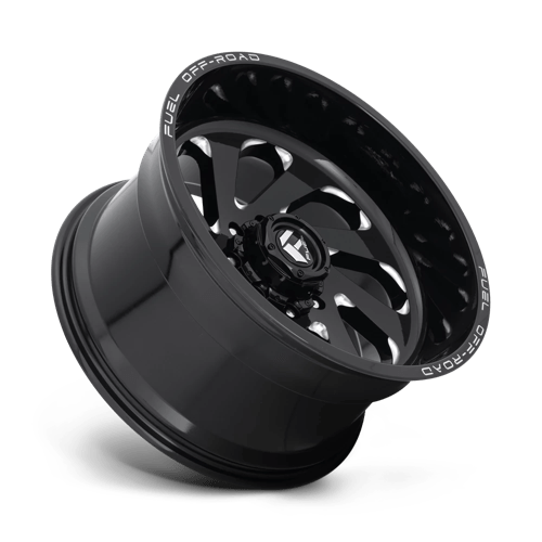 Fuel 1PC D63722201847 D637 22X12 8X180 GL-BLK-MIL -44MM - Truck Part Superstore