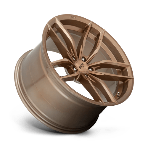 Niche 1PC M202198565+35 M202 19X8.5 5X4.5 GL-BRZ-BRS 35MM - Truck Part Superstore