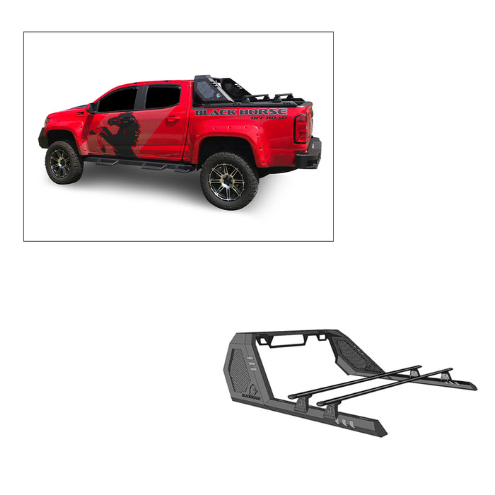Black Horse Off Road VRCB6405B Vigor Roll Bar W/ Cross Bar - Truck Part Superstore