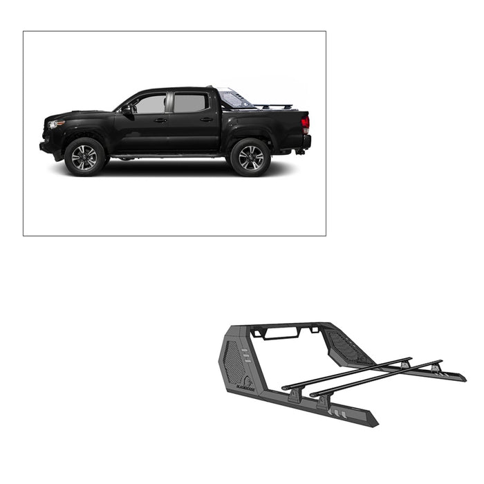 Black Horse Off Road VRCB6406B Vigor Roll Bar W/ Cross Bar - Truck Part Superstore