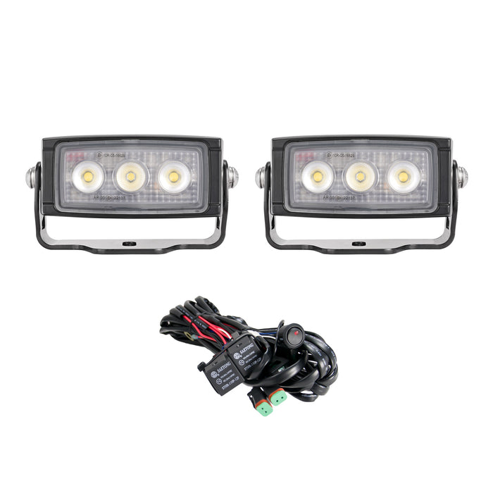 Vision X Lighting 9944845 VL SERIES TRAIL LIGHTS PAIR OF 15 WATT LIGHTS W/ HARNESS - Truck Part Superstore