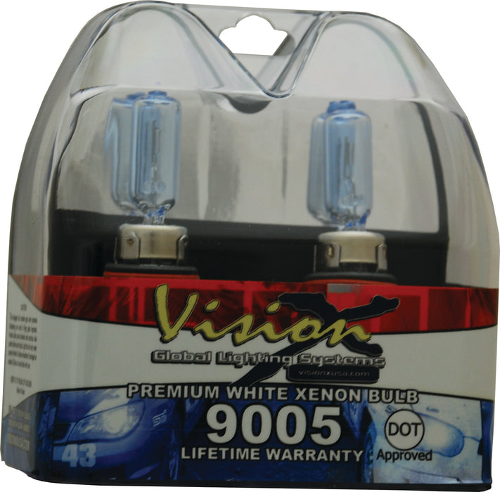 Vision X Lighting 4001534 9005 65 Watt Hi Dot Approved Superwhite Bulb Set - Truck Part Superstore