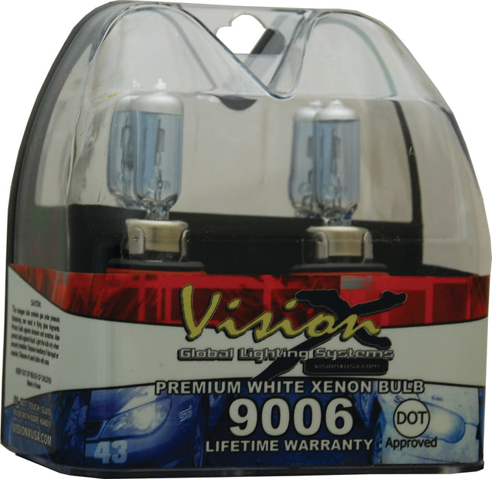 Vision X Lighting 4001558 9006 55 Watt Low Dot Approved Superwhite Bulb Set - Truck Part Superstore