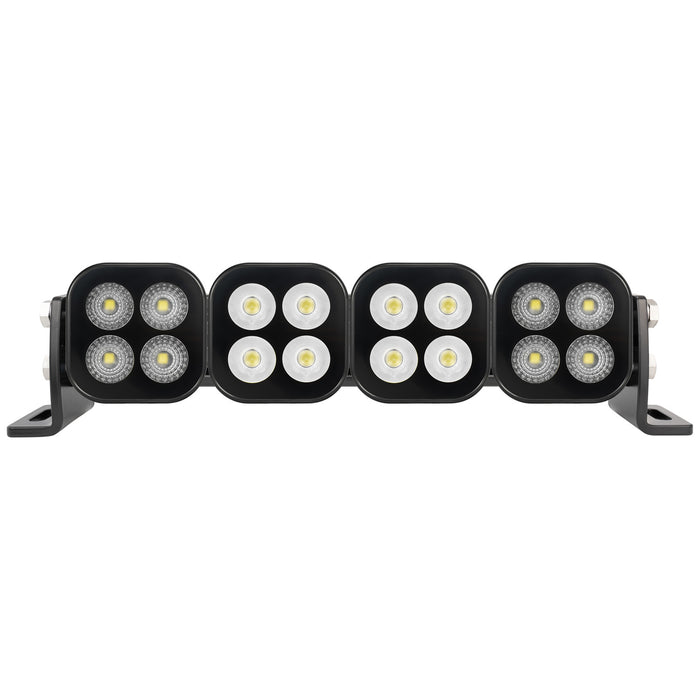 Vision X Lighting 4512014 UNITE SERIES 12" BLACKOUT COMBO BEAM WHITE SPOT FLOOD - Truck Part Superstore