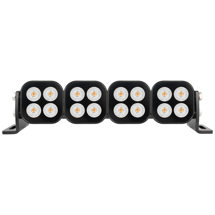 Vision X Lighting 4512018 UNITE SERIES 12" BLACKOUT AMBER SPOT BEAM - Truck Part Superstore