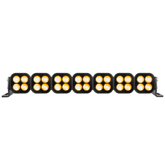 Vision X Lighting 4520018 UNITE SERIES 20" BLACKOUT AMBER SPOT BEAM - Truck Part Superstore