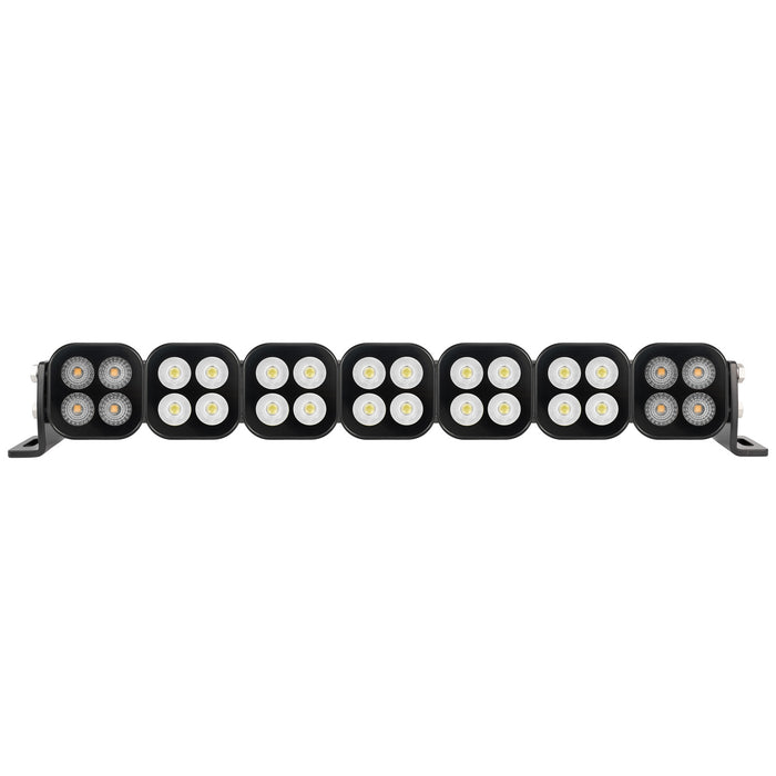 Vision X Lighting 4520015 UNITE SERIES 20" BLACKOUT COMBO BEAM WHITE SPOT AMBER FLOOD - Truck Part Superstore