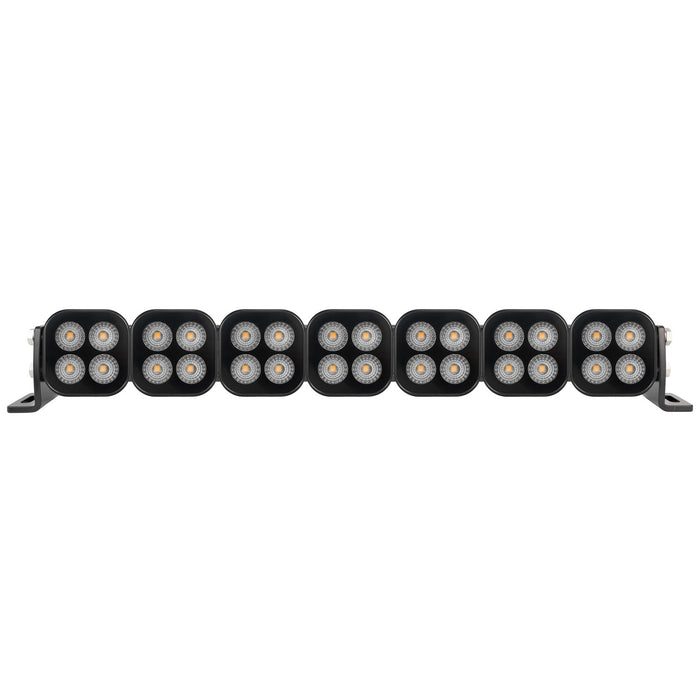 Vision X Lighting 4520019 UNITE SERIES 12" BLACKOUT AMBER FLOOD BEAM - Truck Part Superstore