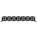 Vision X Lighting 4520019 UNITE SERIES 12" BLACKOUT AMBER FLOOD BEAM - Truck Part Superstore