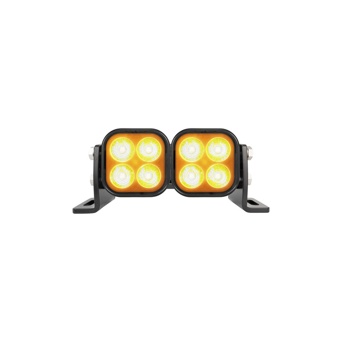 Vision X Lighting 4506009 UNITE SERIES 6" AMBER FLOOD BEAM - Truck Part Superstore