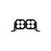 Vision X Lighting 4506010 UNITE SERIES 6" BLACKOUT SPOT BEAM - Truck Part Superstore