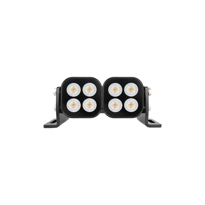 Vision X Lighting 4506018 UNITE SERIES 6" BLACKOUT AMBER SPOT BEAM - Truck Part Superstore