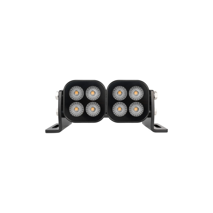 Vision X Lighting 4506019 UNITE SERIES 6" BLACKOUT AMBER FLOOD BEAM - Truck Part Superstore