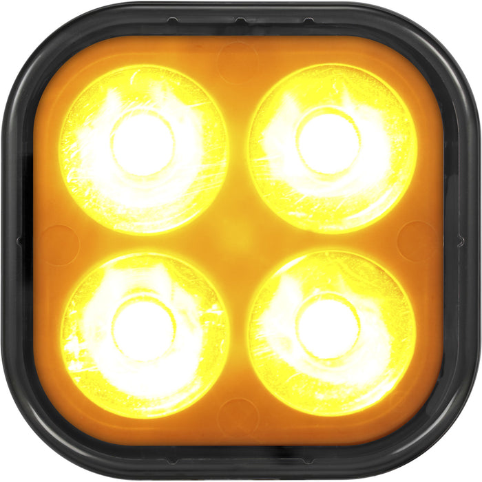 Vision X Lighting 9936420 UNITE 12 WATT AMBER 4 LED SPOT - Truck Part Superstore