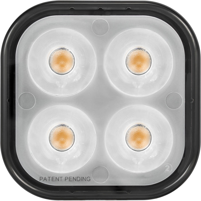 Vision X Lighting 9936420 UNITE 12 WATT AMBER 4 LED SPOT - Truck Part Superstore