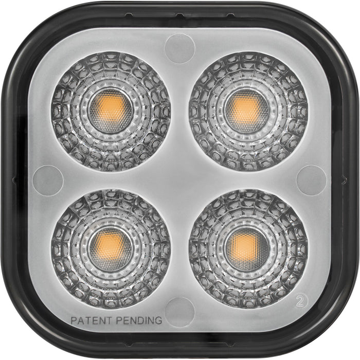 Vision X Lighting 9936444 UNITE 12 WATT AMBER 4 LED FLOOD - Truck Part Superstore