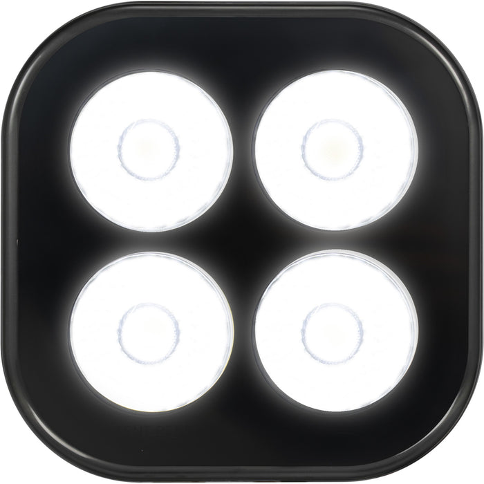 Vision X Lighting 9936475 UNITE 20 WATT 4 LED BLACK OUT SPOT - Truck Part Superstore