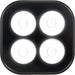 Vision X Lighting 9936475 UNITE 20 WATT 4 LED BLACK OUT SPOT - Truck Part Superstore