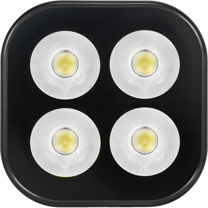Vision X Lighting 9936475 UNITE 20 WATT 4 LED BLACK OUT SPOT - Truck Part Superstore