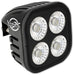 Vision X Lighting 9936482 UNITE 12 WATT AMBER 4 LED BLACK OUT FLOOD - Truck Part Superstore