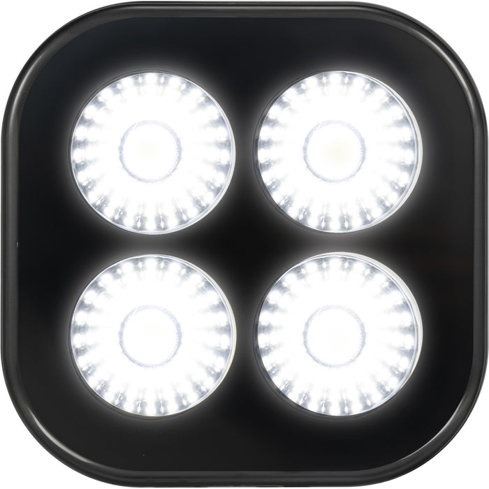 Vision X Lighting 9936499 UNITE 20 WATT 4 LED BLACK OUT FLOOD - Truck Part Superstore