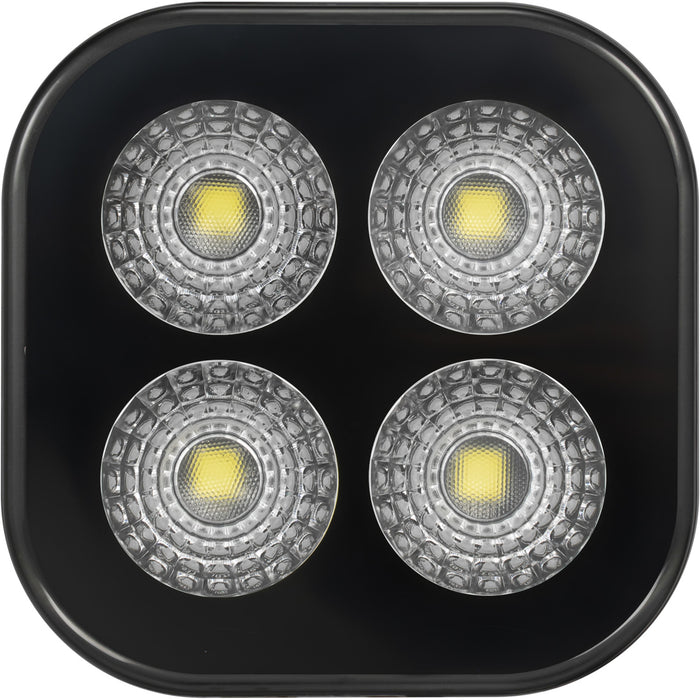 Vision X Lighting 9936499 UNITE 20 WATT 4 LED BLACK OUT FLOOD - Truck Part Superstore