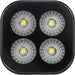 Vision X Lighting 9936499 UNITE 20 WATT 4 LED BLACK OUT FLOOD - Truck Part Superstore
