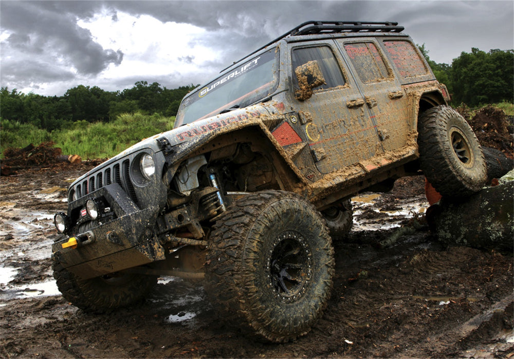 Superlift K184KG Dual Rate Coil 4in. Lift Kit w/KING 2.0 Shocks-18-22 Wrangler JL-4Dr - Truck Part Superstore