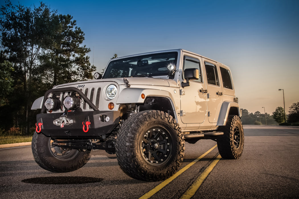 Vision X Lighting 9891743 6.7" Cannon Black 1 50W LED Emark Approved 20? Narrow Light Kit - Truck Part Superstore