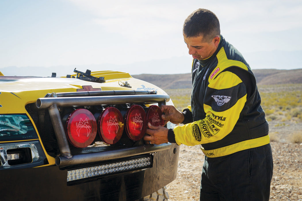 Vision X Lighting 9891743 6.7" Cannon Black 1 50W LED Emark Approved 20? Narrow Light Kit - Truck Part Superstore