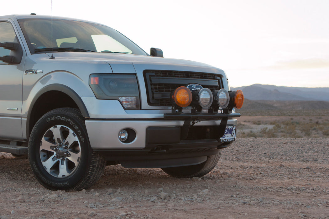 Vision X Lighting 9891743 6.7" Cannon Black 1 50W LED Emark Approved 20? Narrow Light Kit - Truck Part Superstore