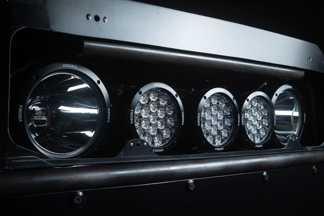 Vision X Lighting 9907444 Pair Of 6.7" 18 LED Cg2 Light Cannons Including Harness Using Dtp Connector - Truck Part Superstore