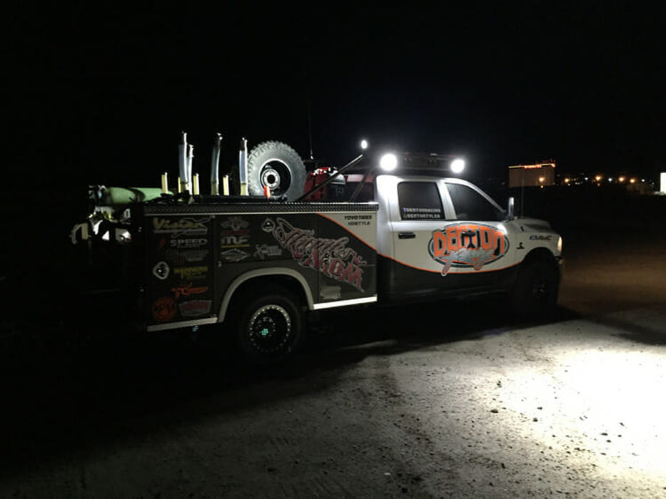 Vision X Lighting 9891309 Kit Of 2 Duralux Work Light 6 LED 10 Degree W/ Harness - Truck Part Superstore